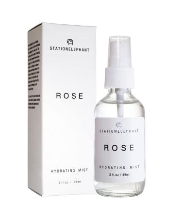 Organic Rose Hydrating Mist | All Natural Multipurpose Moisturizer| Rose Makeup Setting Spray | Refreshing Rose Toner| Cruelty Free | Gift for her | Made in USA