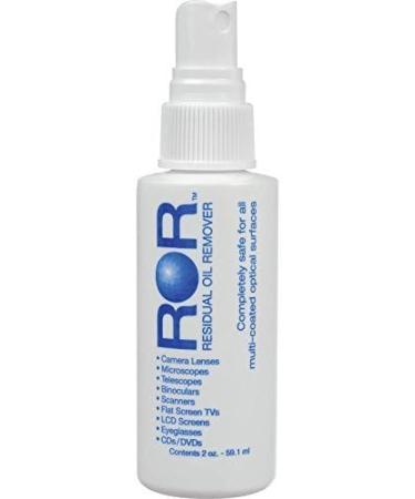2-Pack ROR Optical Lens Cleaner 2 Oz Spray Bottles - Premium Lens Cleaning Solution - Buy Online on GoSupps.com