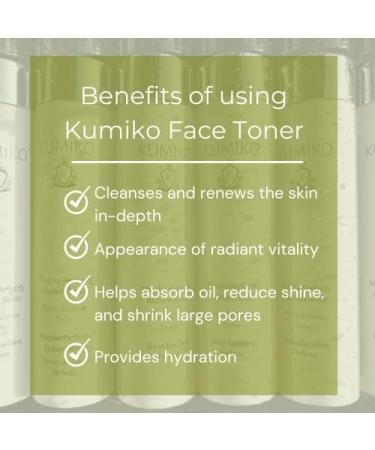 KUMIKO Ultimate Matcha Skin Care Toner - Radiant Boost & Fresh Balance - Hydrate Purify & Revitalize - 7.84 oz - International Shipping Available - Buy Online on GoSupps.com
