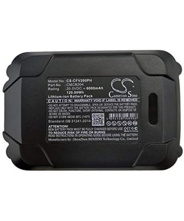Buy Craftsman Replacement Battery CMCB204 CMCB205 for V20 Brushless WEEDWACKER - 6000mAh Compatible with CMCD711 CMCS714 CMST17835 - Buy Online on GoSupps.com