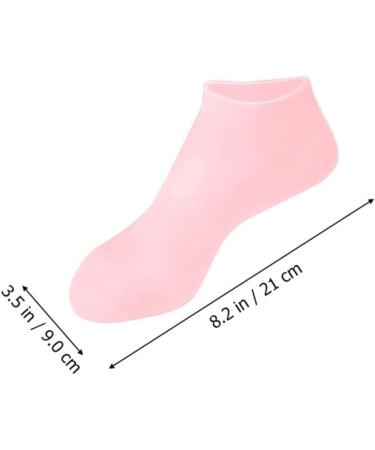 minkissy 4 Pairs Exfoliating Moisturizing Socks Features Socks for Women Cosmetic moisturizing Socks Heel Socks for Dry Cracked feet Toe spa Masks spa Socks Sebs Supplies Girl Foot - Buy Online on GoSupps.com