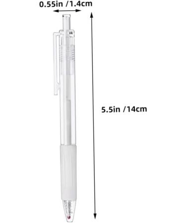 Beavorty 1 Set Auxiliary Eyebrow Pencil Body Pen Embroidered Eyebrow Pen Using Pen Marking Pen White Plastic 14.00X1.40X1.40CM White - Buy Online on GoSupps.com