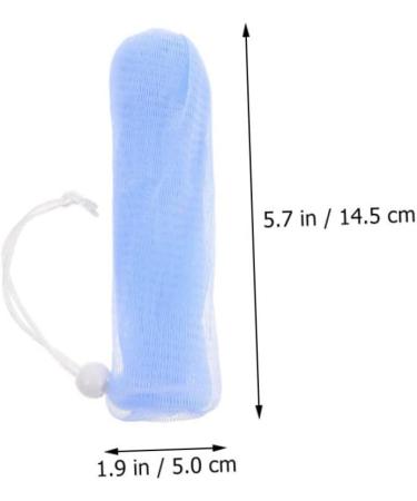 Baluue 10pcs Foaming Soap Mesh Bag Face Cleansing Foaming Exfoliating Soap Bag Soap Sleeve Foaming Net As Shown 1 - Buy Online on GoSupps.com