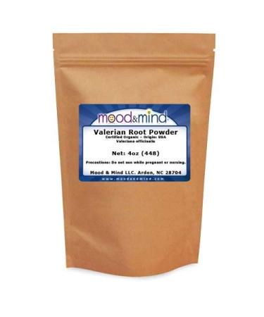 Mood & Mind Organic Valerian Root Powder (4oz)