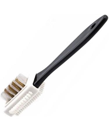 Shoe Brush 1pcs Shoehorn Brush Black Cleaning Brush for Suede Nubuck Boot Shape Shoe Cleaner Wholesale Boot Leather Shoes Cleaner Basket Brush - Buy Online on GoSupps.com