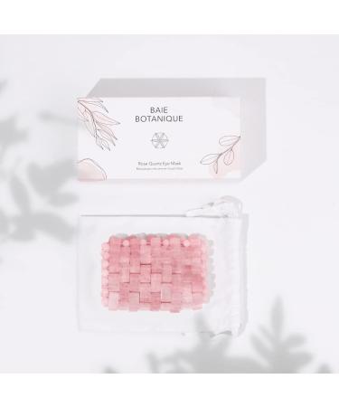 Baie Botanique Rose Quartz Eye Mask | Relaxation & Beauty | International Shipping Available - Buy Online on GoSupps.com