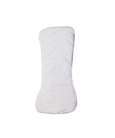 Healifty 4 Layer Diaper Inserts Pocket Nappy Insert Adjustable Liners Diaper Booster Pads for Adult (White)