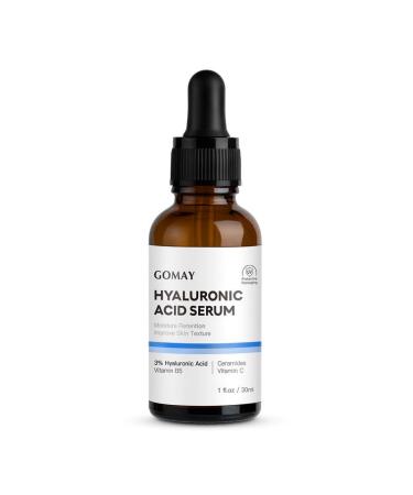 Ultra Hydrate+ Hyaluronic Acid Serum with Vitamin B5 & C - Enhanced Moisture 1 Fl.Oz