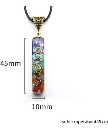 Buy Meditation Orgone Pyramid Crystals - 7 Chakra Energy Kit for Spiritual Enhancement & Home Decor - Buy Online on GoSupps.com