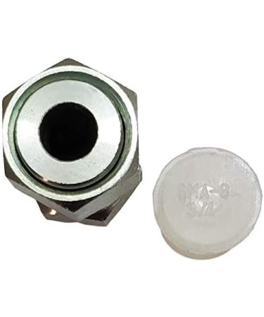 Pack of 02 - SMA 8 N Connector 3/4 - Steel Chrome Polish - Buy Online on GoSupps.com