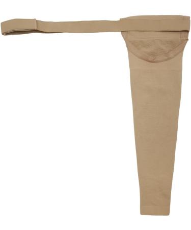 Lymphedema Arm Sleeve with Strap - 20-30 Graduated Compression for Swelling - XL Beige - Taiwan Excellence - Arm Support & Blood Circulation - 1 PC - Buy Online on GoSupps.com