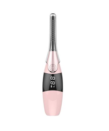 Heated Eyelash Curler - USB Heating Electric Eyelash Curler Wand Heated Eyelash Curler | Warm Eyelash Perms for Multiple Uses Pine Eyelash Curler with Safe Preheating Pre Pink