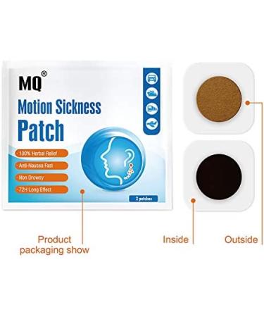 MQ Motion Sickness Patch 20 Count - Fast Relief for Nausea and Dizziness - Buy Online on GoSupps.com