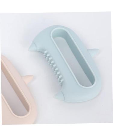 CLISPEED 4-Piece Silicone Acupuncture Massager Set - Scalp Massage Combs for Pain Relief & Relaxation | International Shipping Available - Buy Online on GoSupps.com