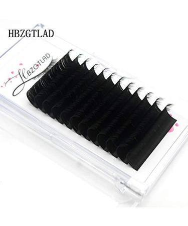 HBZGTLAD Faux Mink Individual Eyelash Extensions - Soft Mink Lashes for Professionals | 0.07mm-U 16mm - Buy Online on GoSupps.com