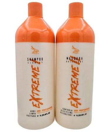 Zap Extreme Brazilian Mascara Progressive Professional Keratin Treatment Without Formaldehyde 1L