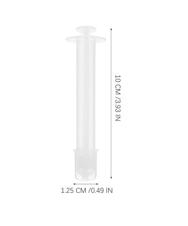 FOMIYES 20pcs Disposable Vaginal Suppository Applicators | Personal Lubricant Syringe Shooter for Pills Gels & Tablets - Buy Online on GoSupps.com