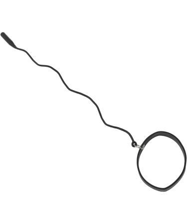 Tweezers Wristband Portable Replaceable Pull Rope Lash Tweezers Bracelet Silicone for Salon (Black) - Buy Online on GoSupps.com