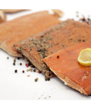 Alaska Smokehouse Jumbo Smoked Salmon 8 Oz 3-Count Variety Pack (Pack of 3) - Buy Online on GoSupps.com