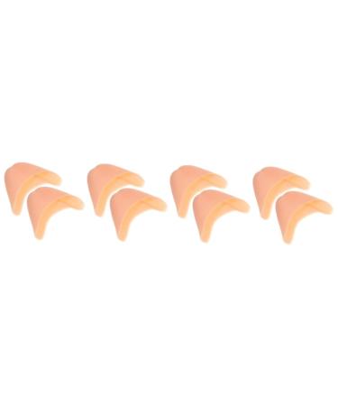 FRCOLOR 4pcs Pair Washbasin Foot Protector Insoles Toe Pads Caps Silicone Toe Spacer Hand Binoculars Heel Pads Silicone Heel Protectors Gel Toe Protectors Cap Toe Flats Shoe So Soft
