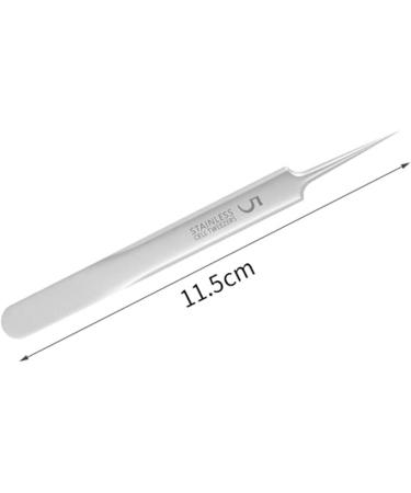 AOYHJA Blackhead Tweezers Stainless Steel Curved Hook for Acne & Pimple Removal - 2 Count - Buy Online on GoSupps.com