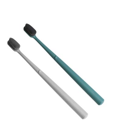 2st children toothbrush toothbrushes made of soft nylon automatic toothbrush travel toothbrush large tools for tooth cleaning toothbrushes for adults Japanese style care brushes 1 piece (1 Pack) as shown
