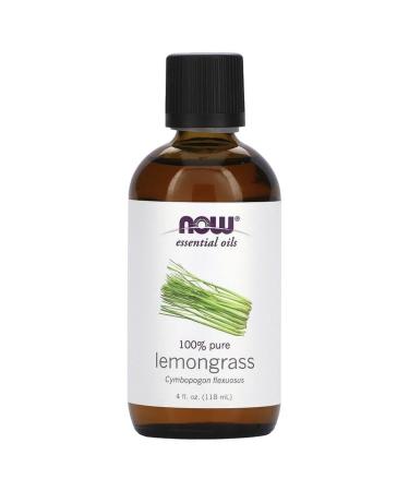 NOW Solutions Lemongrass Essential Oil 4-Ounce