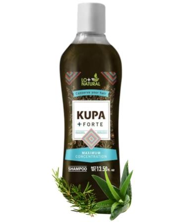 Shampoo KUPA + FORTE (13.5 fl oz) with Rosemary & Aloe Vera HUICHOL | MAXIMUM CONCENTRATION | Shampoo Con Romero & Sabila HUICHOL