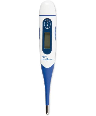 Amazon Basic Care Digital Thermometer in Blue - Accurate and Reliable Temperature Readings - Buy Online on GoSupps.com