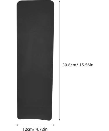 Healeved Planche de coloration professionnelle en acrylique pour cheveux de 39 6 cm - Pour salon et maison - Outil pratique pour la coloration et le balayage des m ches 39.60X12.00X0.30CM Noir - Buy Online on GoSupps.com