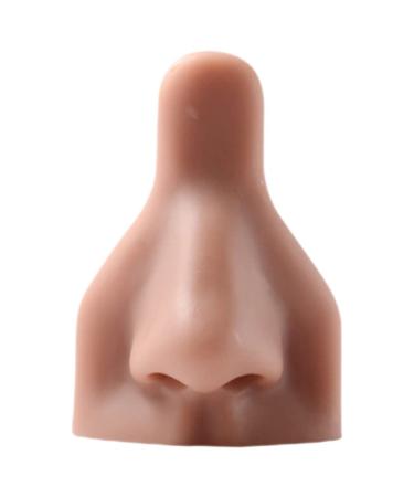 Silicone Prosthetic Nose for Piercing Practice - Flexible Simulation Training Body Part - Buy Online on GoSupps.com