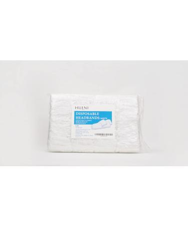 100-Pack Huini Disposable Spa Non-woven Headbands CD-104 | Soft & Stretchy Headbands for Salons and Spas - Buy Online on GoSupps.com