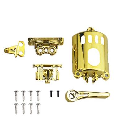 iFutniew Clipper Modified Shell Hair Clipper Housing Lid for Accessories 8148 8591 Kit Gold