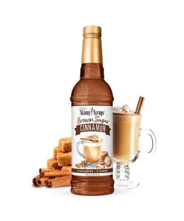 Jordan's Skinny Syrups | 0 Calories | 0 Sugar | 0 Carbs Brown Sugar Cinnamon Syrup 750ml - Buy Online on GoSupps.com