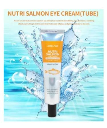 Lebelage Nutri Salmon Eye Cream for Face 40ml / 1.41 fl. oz. x 2 Pack Wrinkle care & Skin nourishing