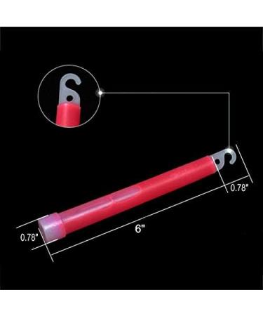 30 Ultra Bright 6 Inch Glow Sticks - 12 Hour Emergency Light Sticks for Camping, Parties, Hurricane Supplies, Earthquake Survival Kit - Buy Online on GoSupps.com