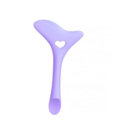 BIUDECO Eyeliner Aid Lash Kit Silicone Molds Specialty Tools Guide Marscara Drawing Aid Lipstick With Wings 11.7X5.9CM Violet