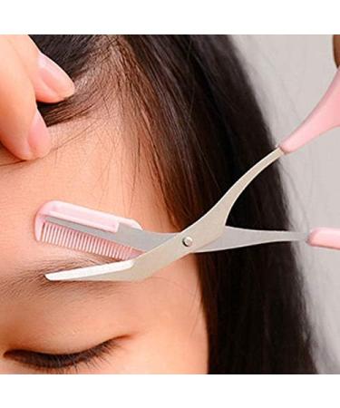 Buy 12.5cm Beauty Girl Eyebrow Scissors | Craft & Office Scissors for Makeup & Hair Grooming - Buy Online on GoSupps.com