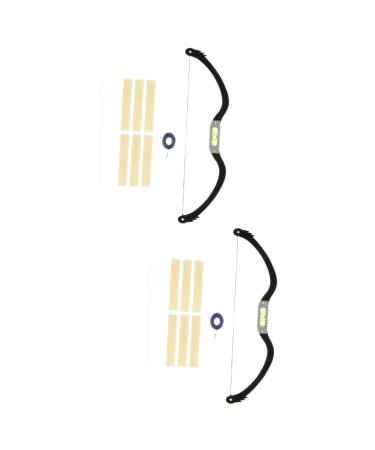 Beavorty 2pcs Bow Eyebrow Ruler Eyebrow Drawing Tool Eyebrow Line Marker Measuring Tool Eyebrow Trimming Set