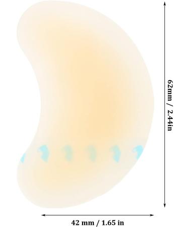 Hydrocolloid Gel Blister Bandages - Corn Stickers for Foot Care | Blister Prevention Pads - 42x62mm Half Moon Shape - Buy Online on GoSupps.com