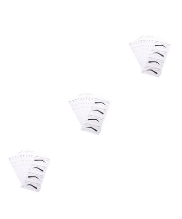 Beavorty 30 Pcs Eyebrow Templates Eyebrowhack Eyebrow Shaping Stencils Eyebrow Card Suite Eyebrow Trimming