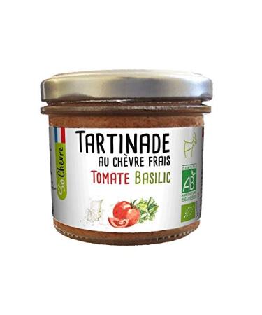 Fresh Goat Cheese Tomato Basil Spread - 90g - Made in France