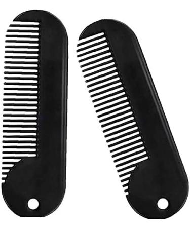 Beard Comb Metal Fine Comb Tooth Portable Mini Pocket Styling Beard Cleaning Comb for Thinner Hair Beard Attractive Processed - Buy Online on GoSupps.com