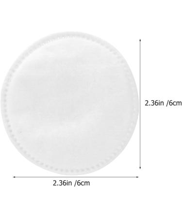 FRCOLOR 500 Pcs Disposable Cotton Cosmetic Pads - Absorbent Eye Makeup Remover & Travel Face Pads - Non-Woven White Makeup Sponges - Buy Online on GoSupps.com