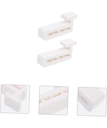 Fomiyes 2 Pairs of Creative Ski Helmet Mask Clips - Durable Hooks for Ski & Snowboard Face Masks | Bike Helmet Accessories - Buy Online on GoSupps.com