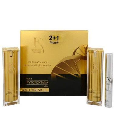 Research Product Anti Wrinkle Gift Box Inc.: Botu Serum 30 ml + Emulsion 30 ml + Intense 4.5 ml Free with Stem Cells TrioStem3 Complex Peptides & Hyaluronic Acid for Men & Women Made in Switzerland