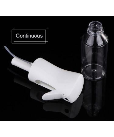 zalati Hair Spray Bottle Continuous Fine Mist Water Bottle Refillable Empty for Hair Salon Body Face Care White - Buy Online on GoSupps.com