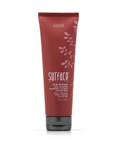 Surface Hair Pure Blonde Rose Shampoo & Conditioner Cleanse Tone Brighten & Add Shine 9 Fl Oz (Pack of 1)