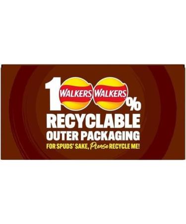Walker Meaty Variety Multipack Crisps Box 20 x 25g (Pack of 2) | Assorted Flavors for Ultimate Snacking | Multipack | Savory and Crunchy - Buy Online on GoSupps.com