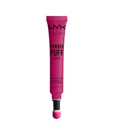 NYX PROFESSIONAL MAKEUP Powder Puff Lippie Lip Cream  Liquid Lipstick - Teenage Dream (Hot Pink) Teenage Dreams 0.40 Fl Oz (Pack of 1) - Buy Online on GoSupps.com
